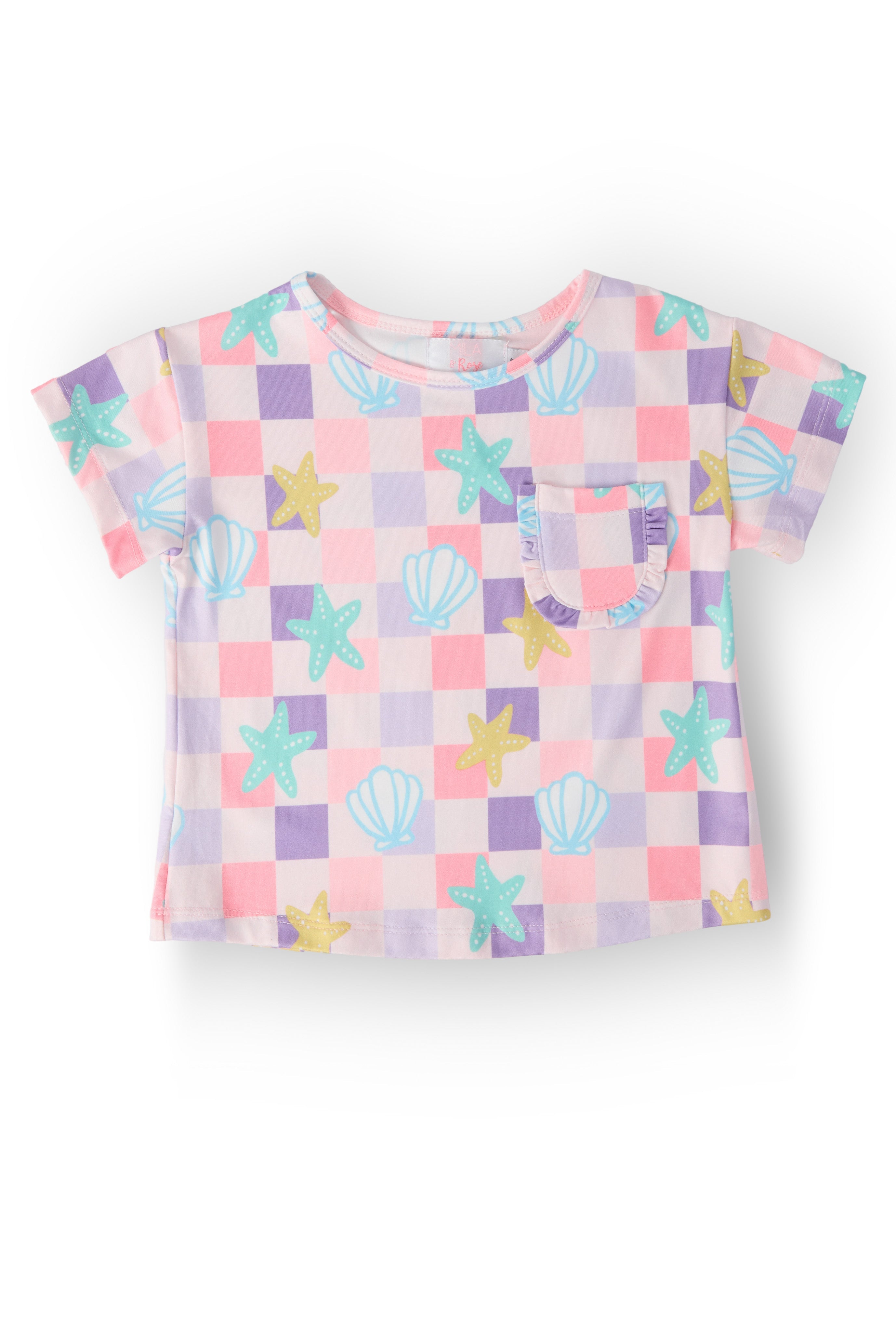 Beach Days Ruffle Pocket Tee Main image
