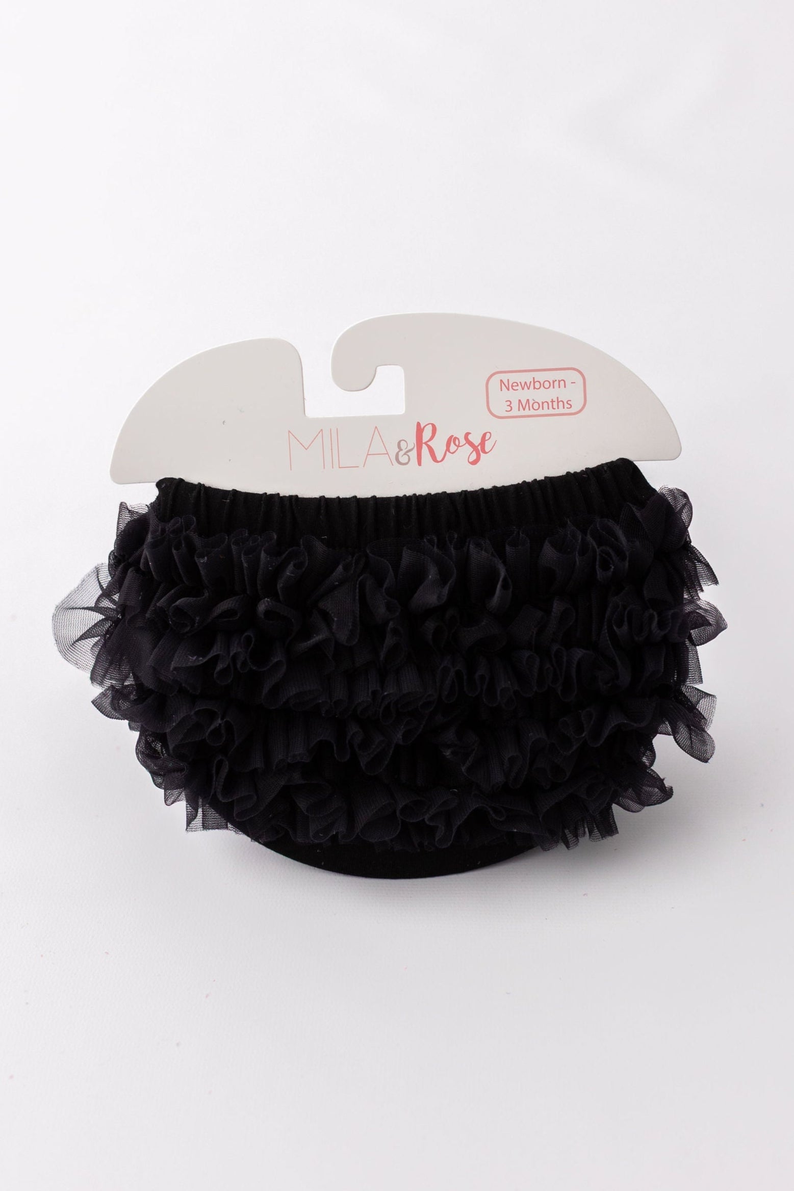 Black Ruffle Bum Bloomer Main image
