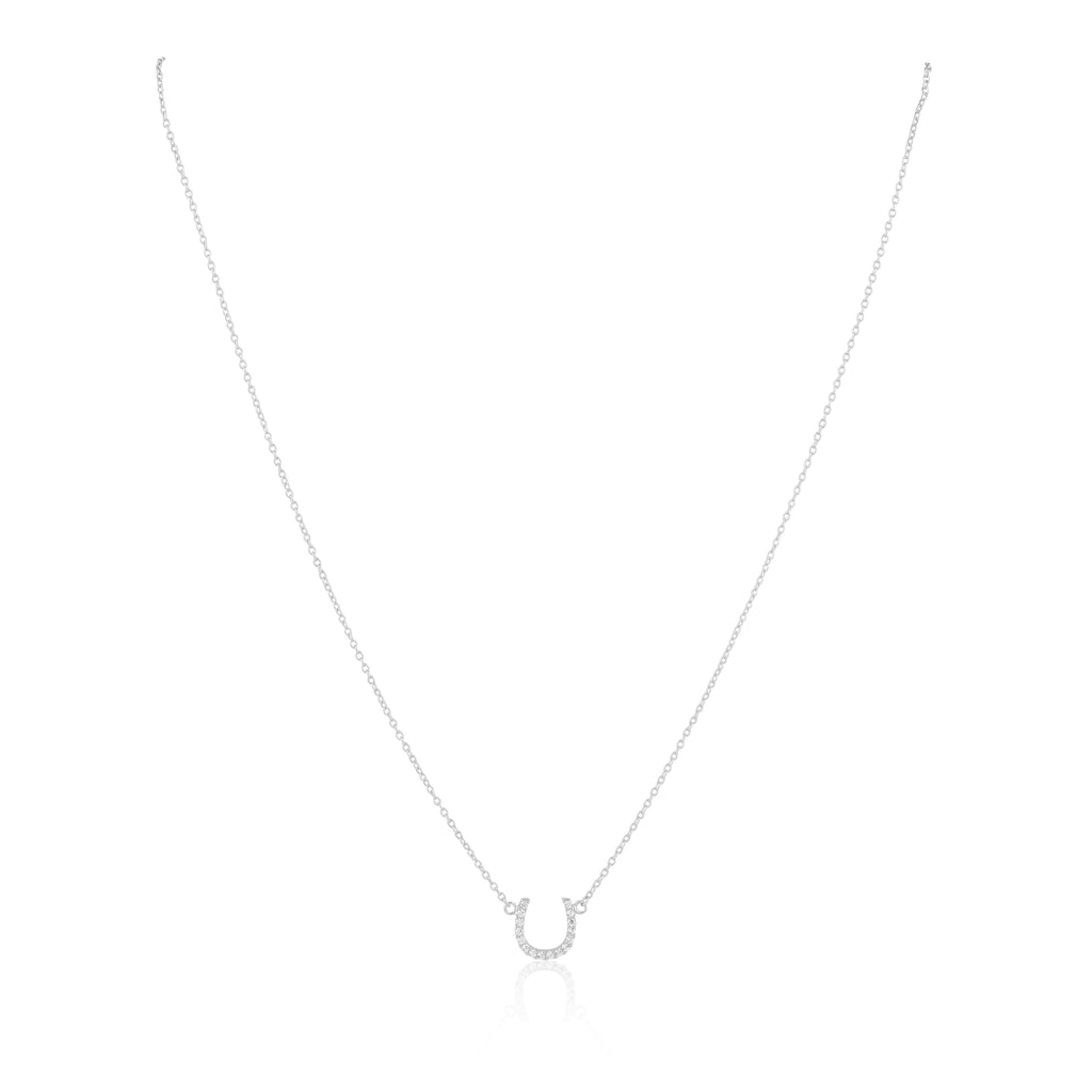 Bridgette Mini Horseshoe Necklace