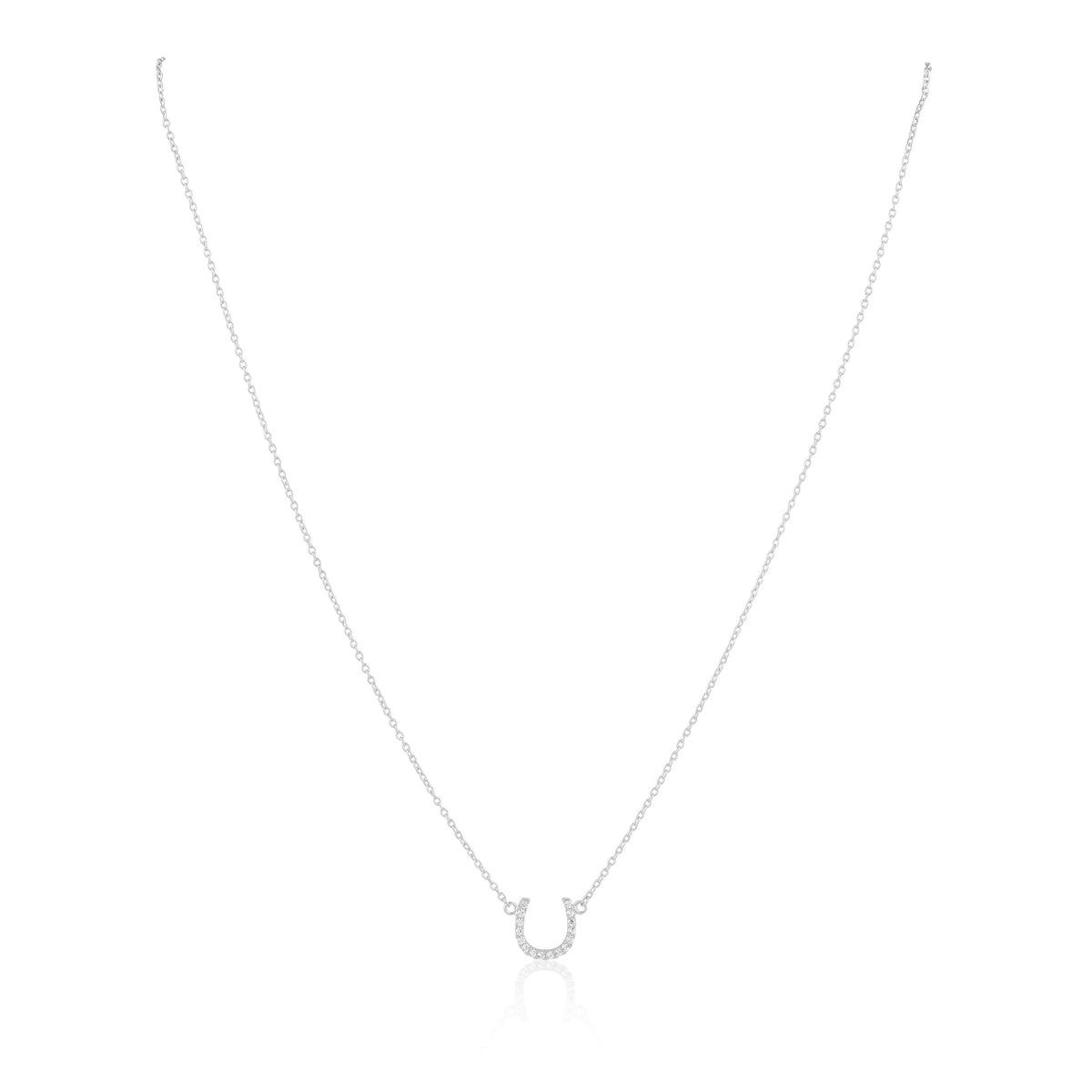 Bridgette Mini Horseshoe Necklace