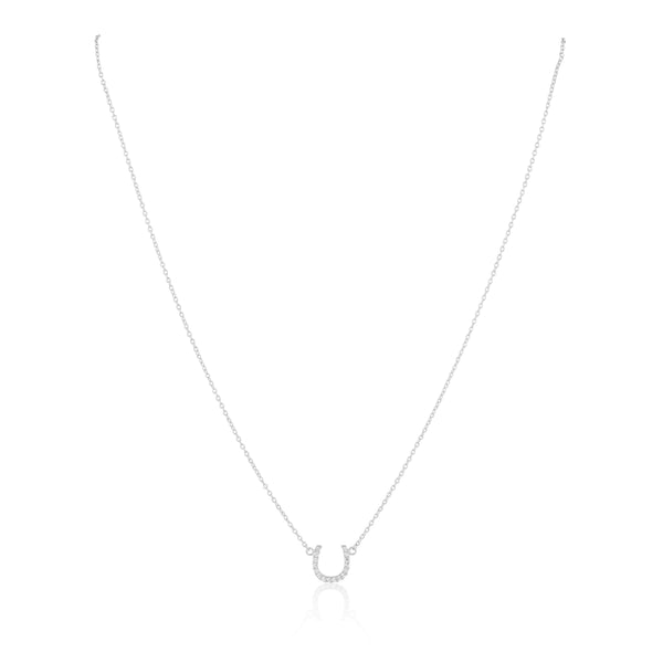 Bridgette Mini Horseshoe Necklace