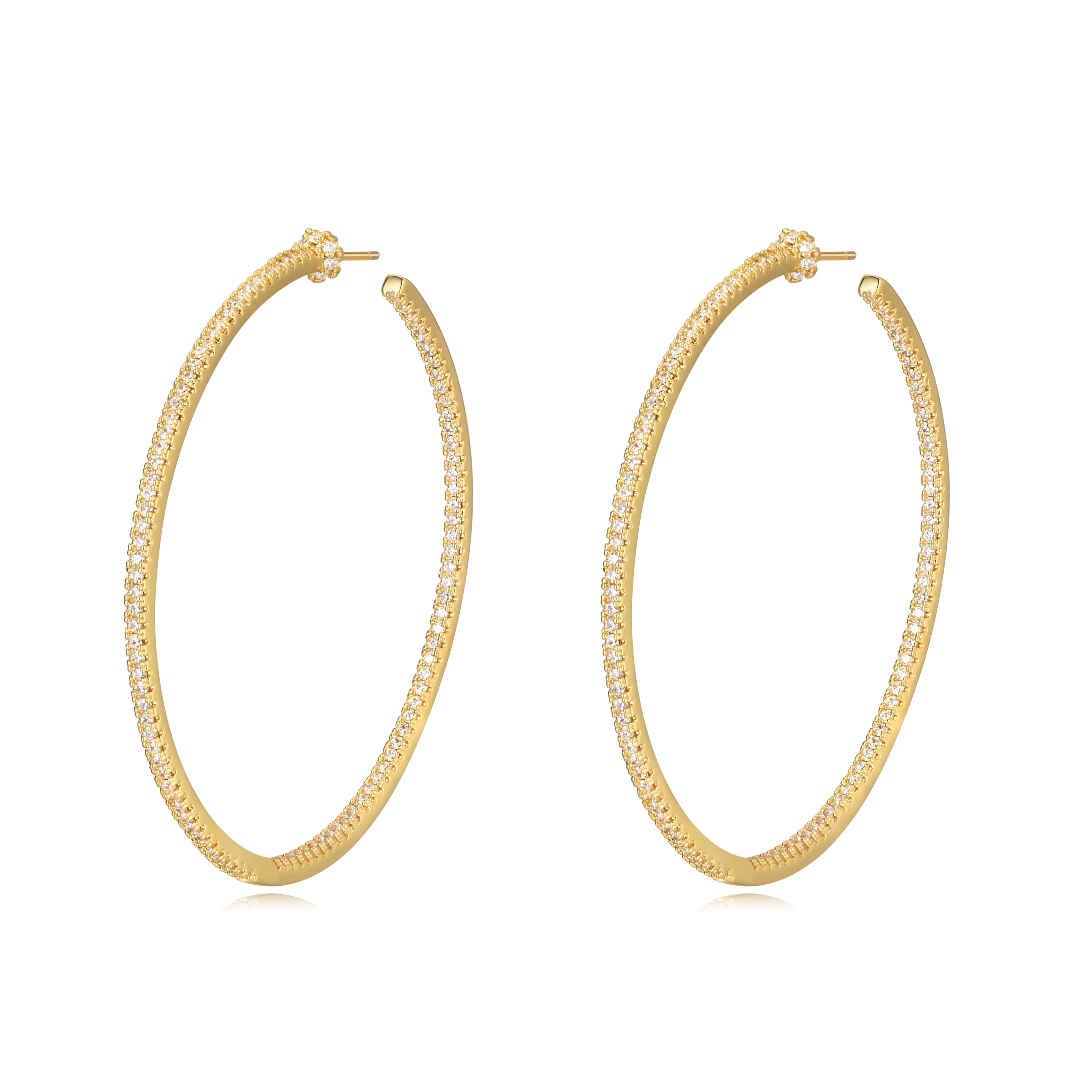Brittney CZ Hoop Main image