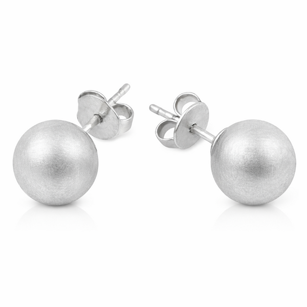 Brushed Allie Bead Stud