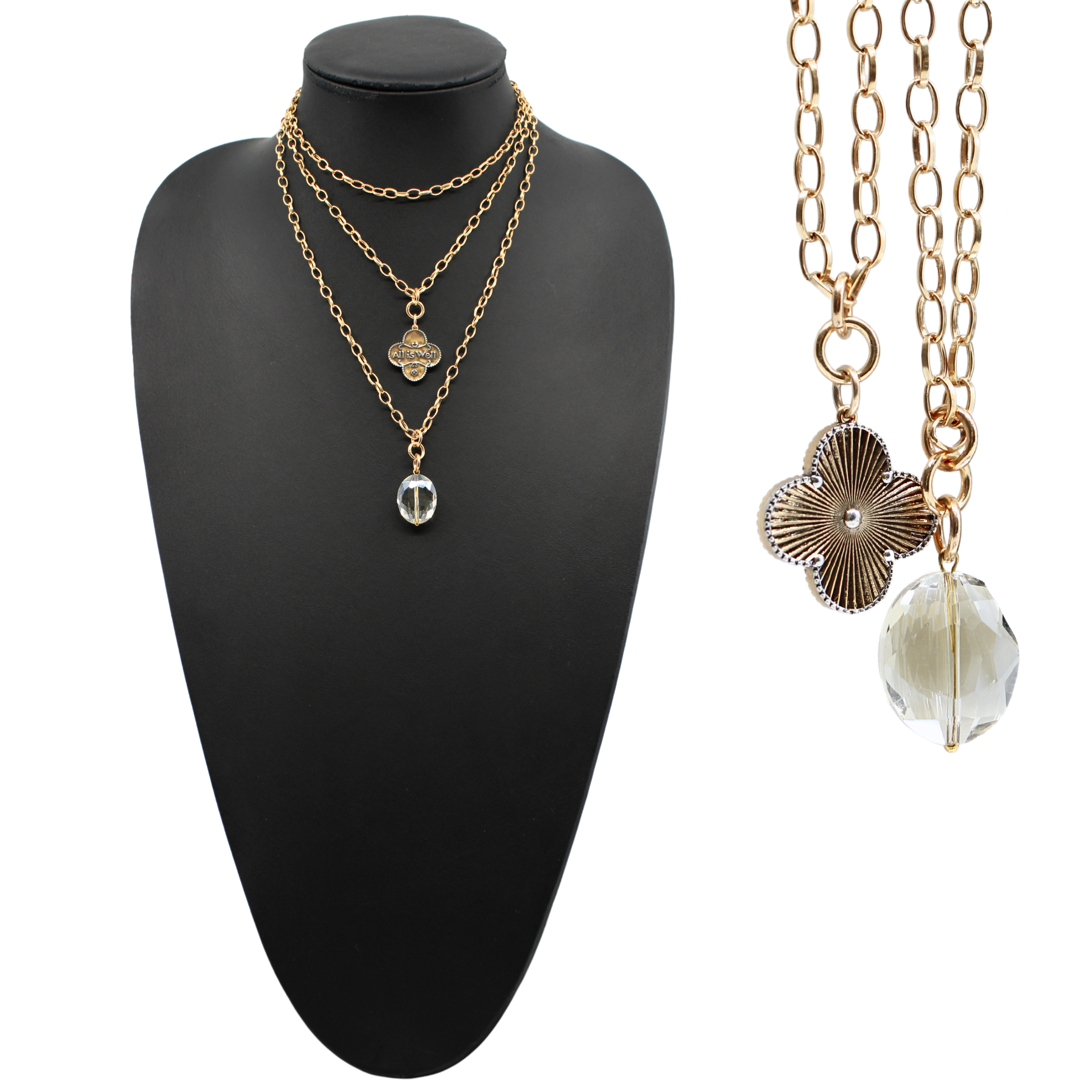 Katia All Is Well Necklace Duo – All is Well Clover Original Lite Necklace Main image