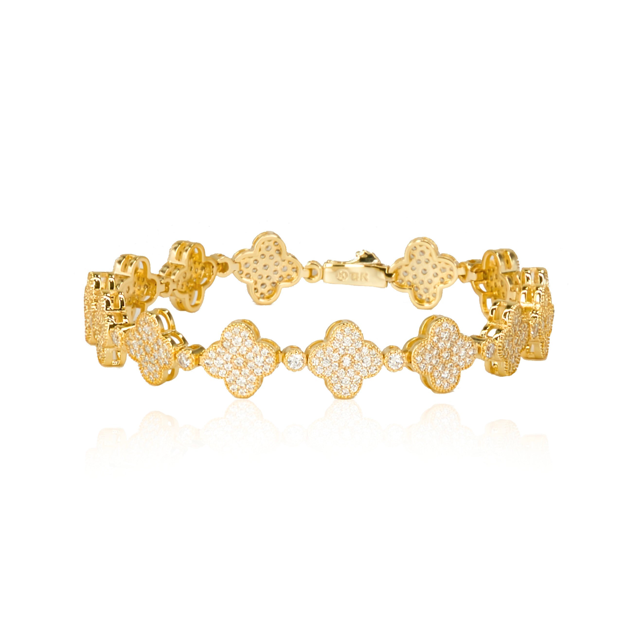 Gracie Clover Tennis Bracelet Main image