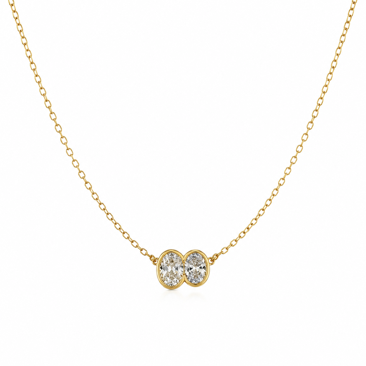 Lumi Bezel Necklace Main image