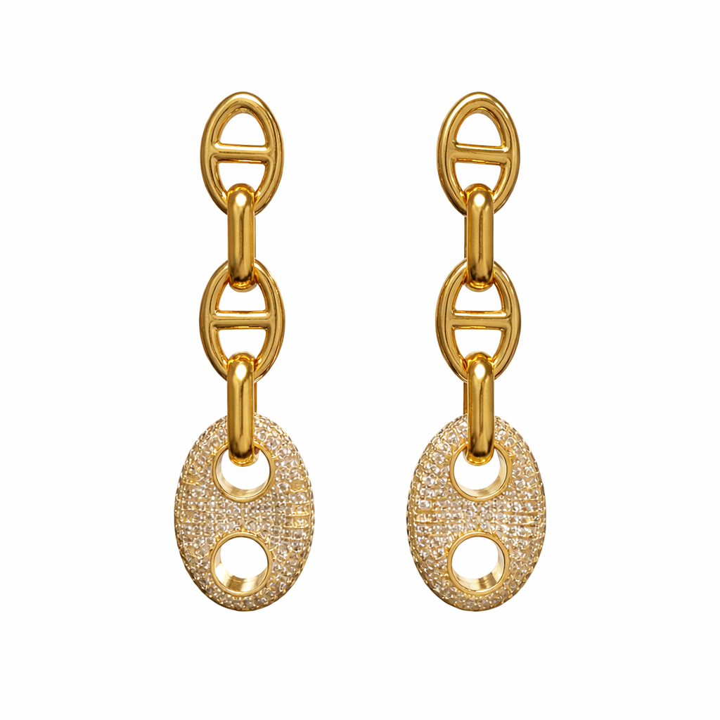 Roxanne Pave Drop Earring Secondary image