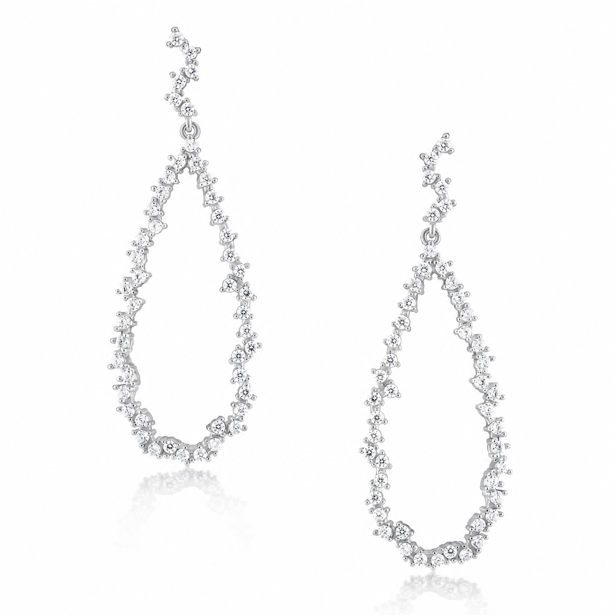 Jennifer Pave Drop Earring Main image