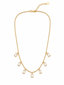 Georgian Bezel Set Necklace