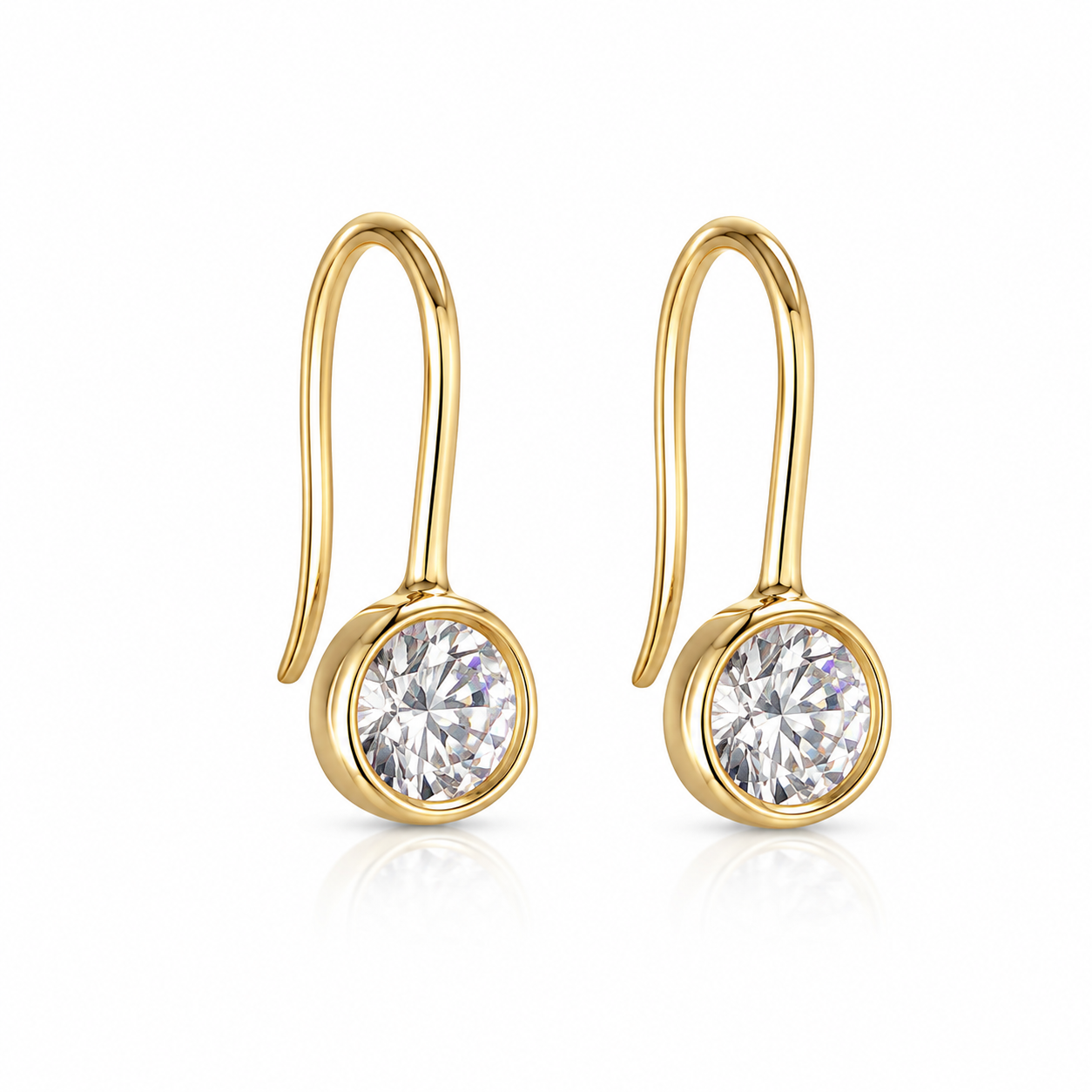 Lyla Bezel Earring Main image