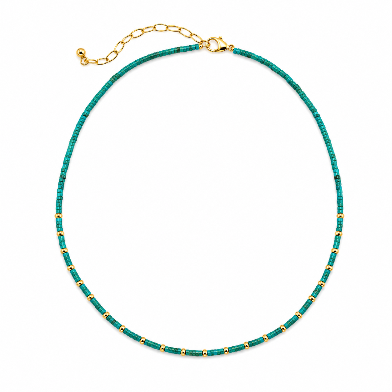 Paloma Turquoise Beaded Necklace Main image