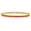 Karla Tennis Bracelet - Ruby