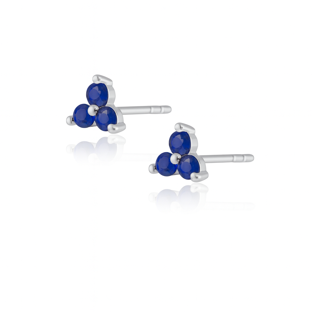 Kira Sapphire Studs Main image