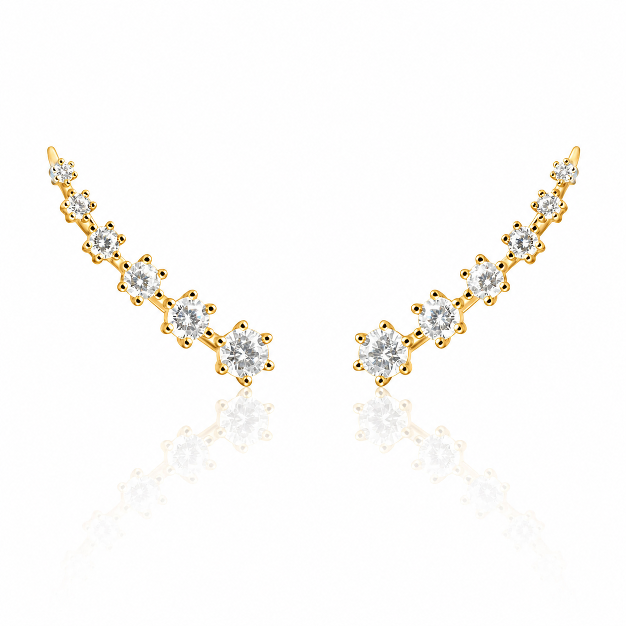 Celina CZ Bar Earring Main image