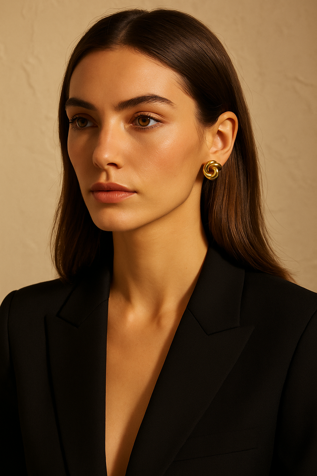 Arden Knotted Stud Secondary image