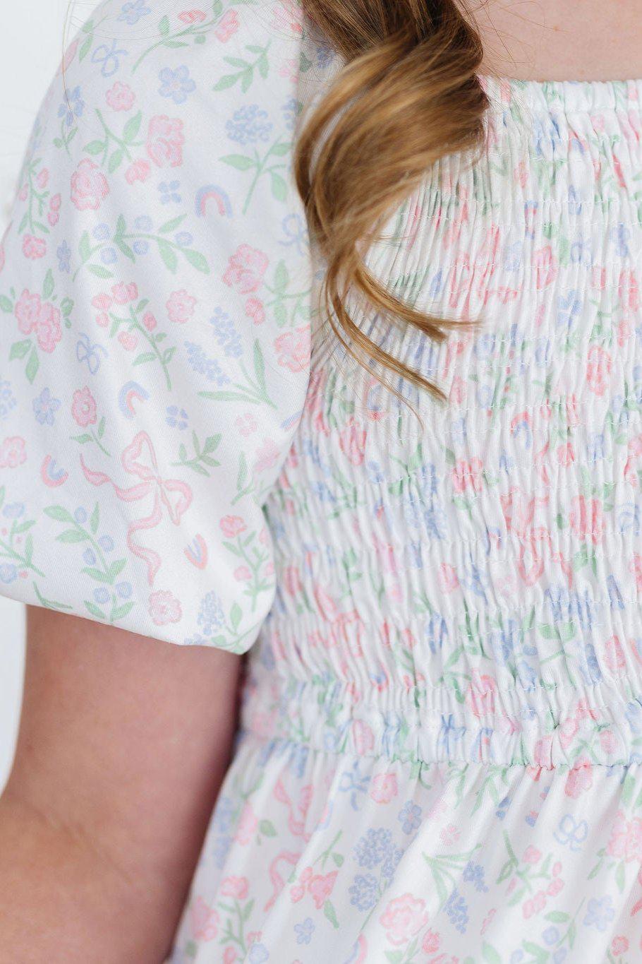 Cloud 9 Smocked Ruffle Dress Secondary image