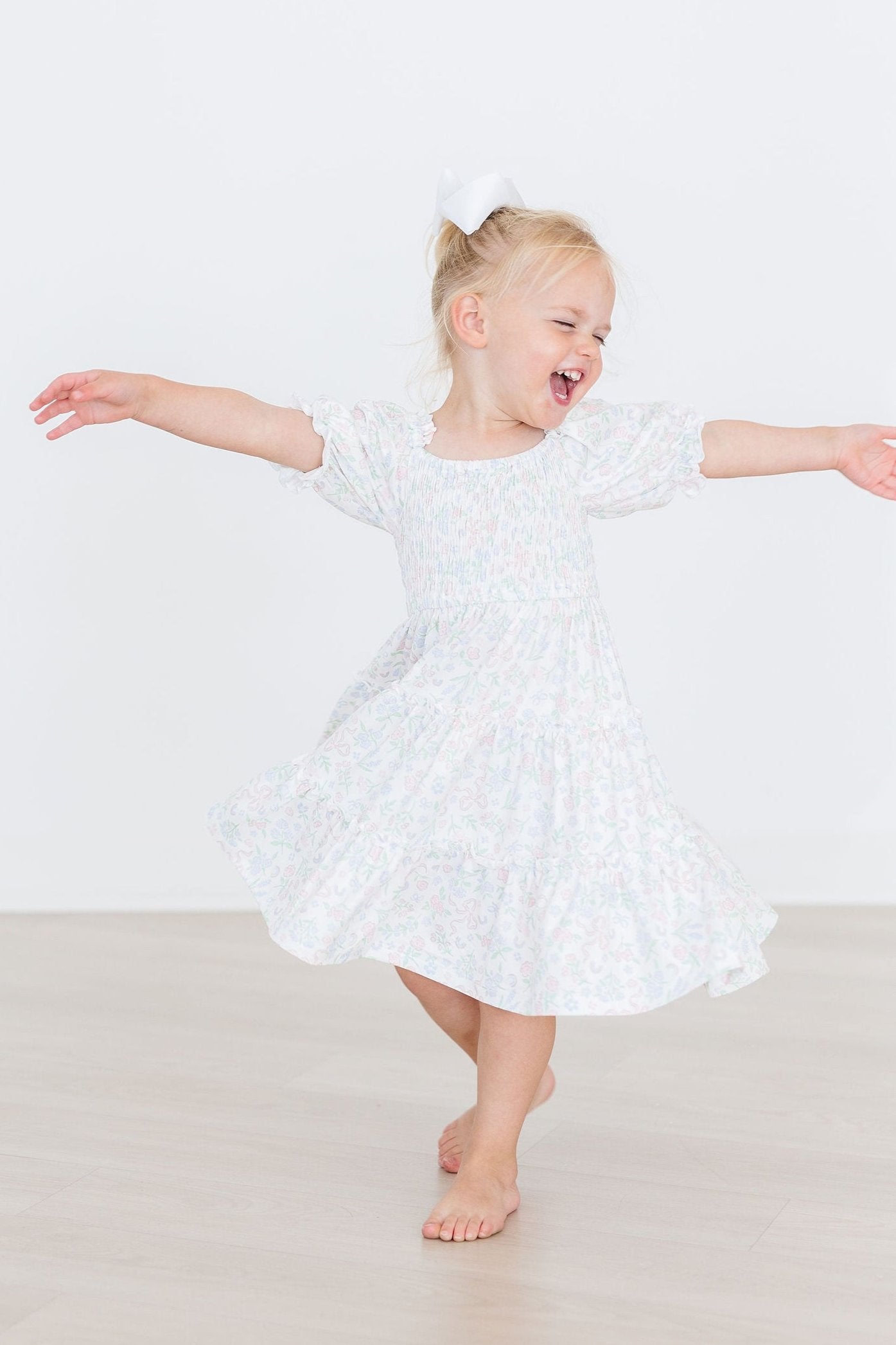 Cloud 9 Smocked Ruffle Dress Main image