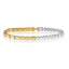 Adrian Two-Tone Bezel Tennis Bracelet