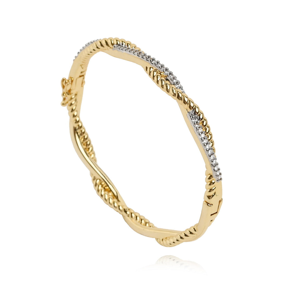 Pave Twist Bracelet Main image