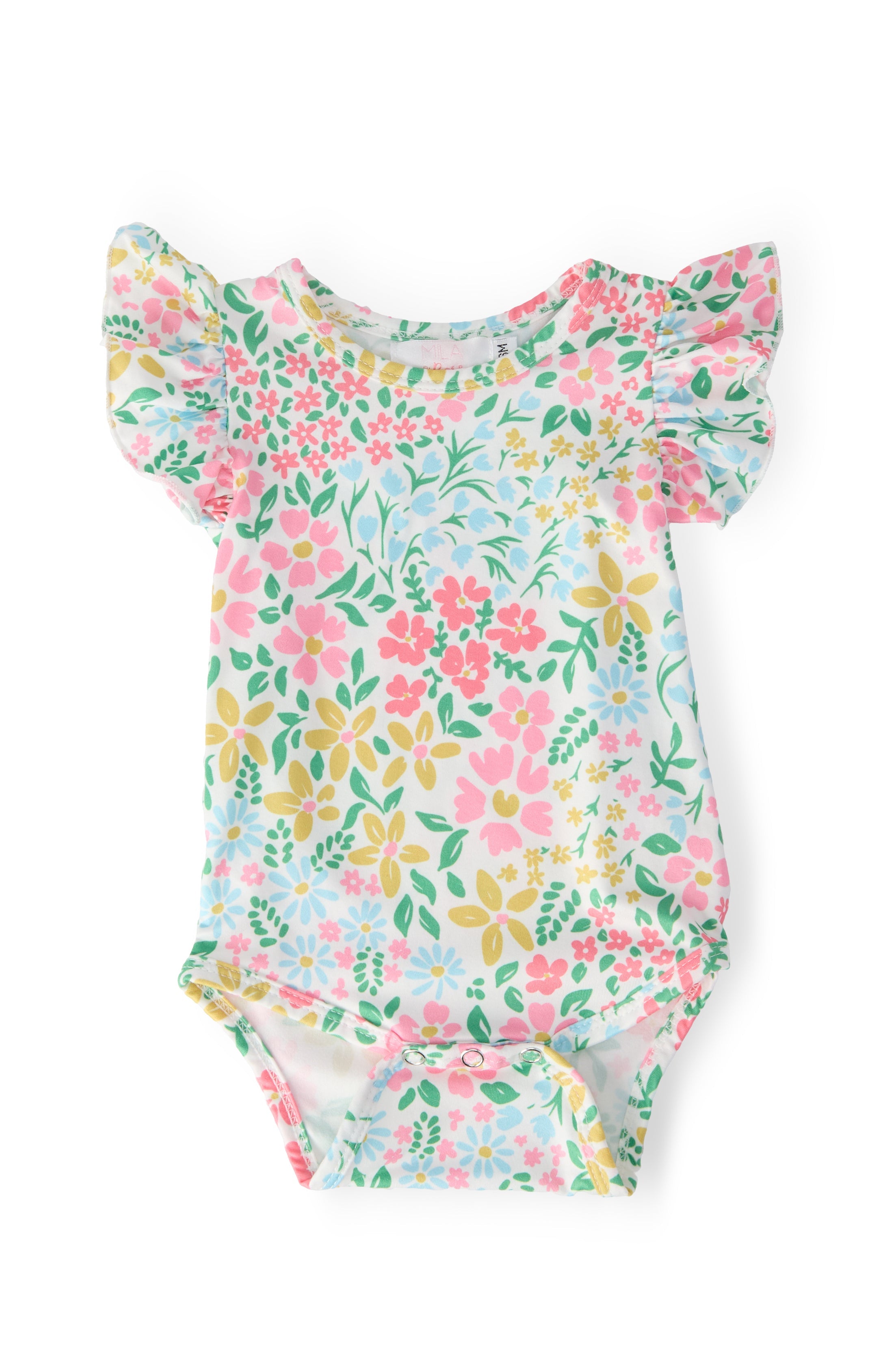 Daffodils S/S Flutter Bodysuit Main image