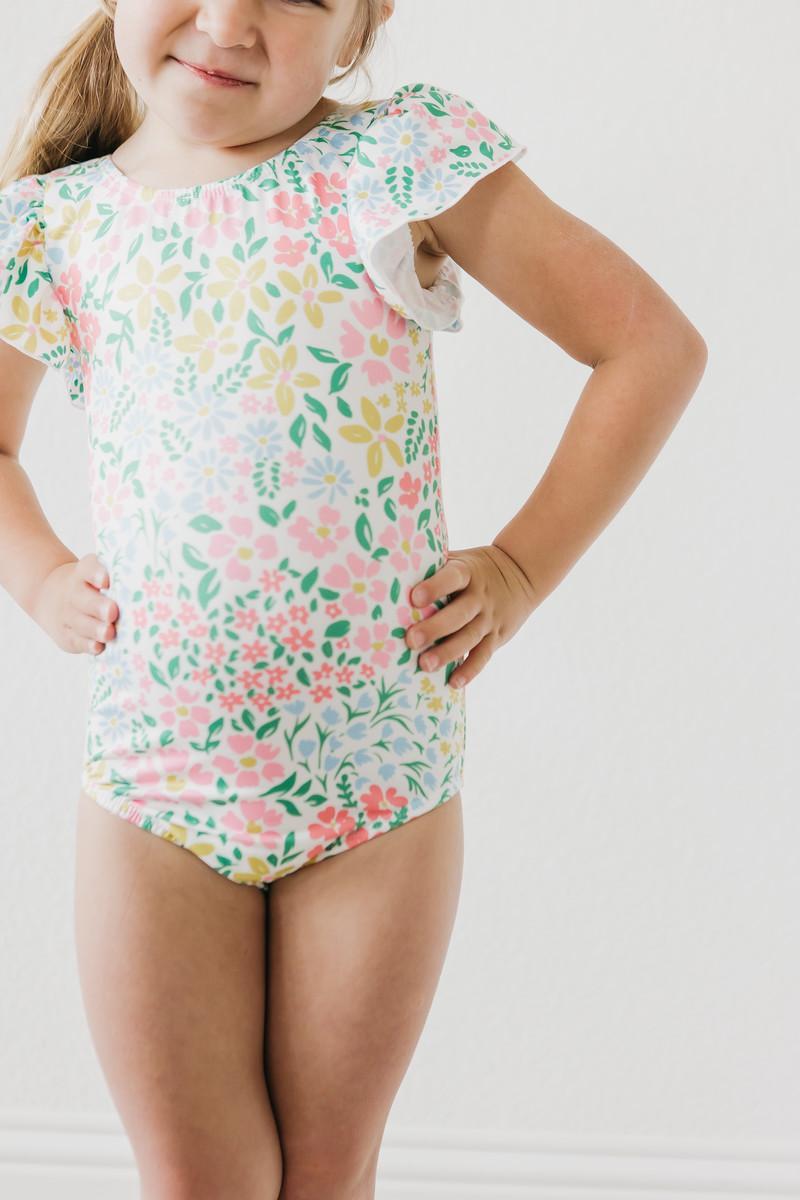 Daffodils S/S Flutter Sleeve Leotard Secondary image
