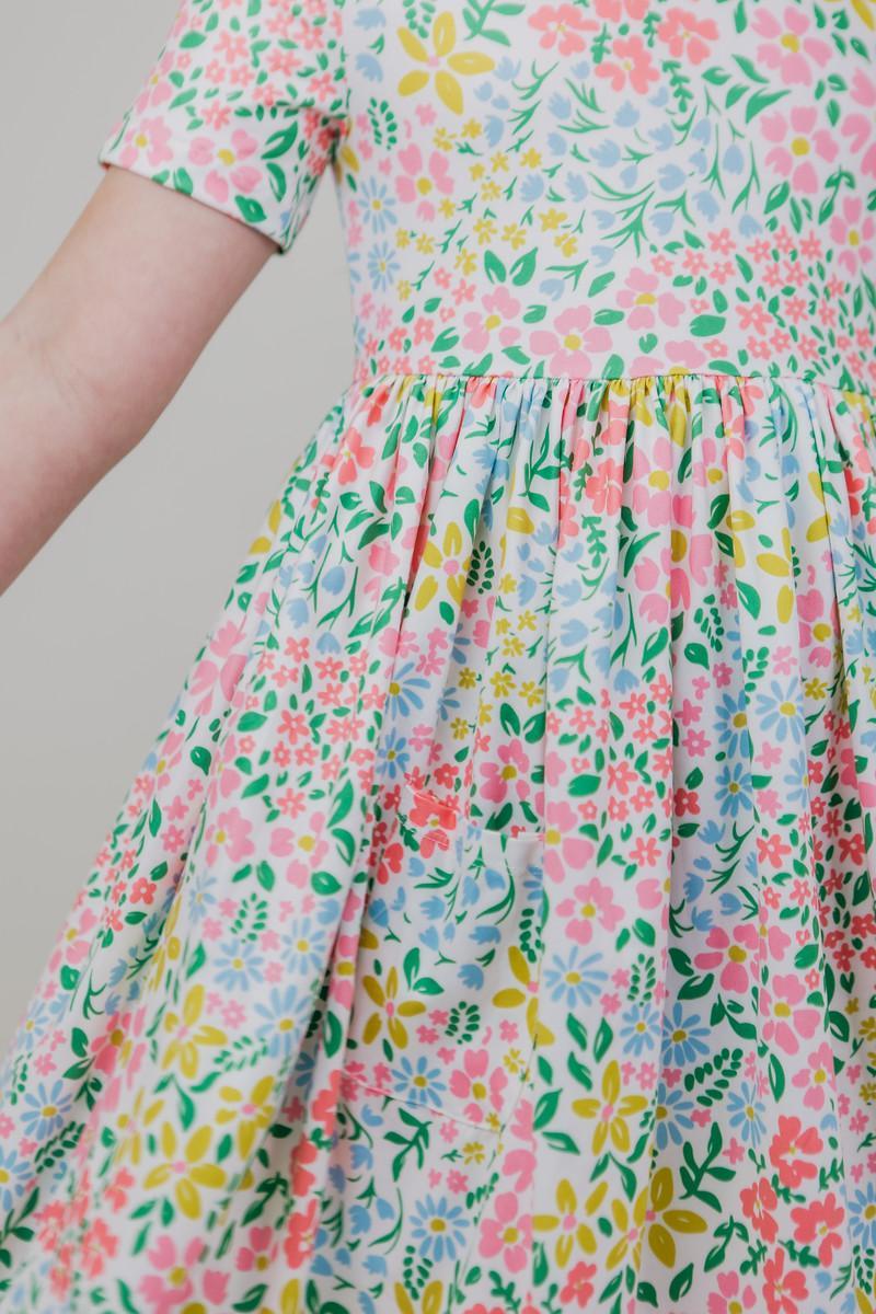 Daffodils S/S Pocket Twirl Dress Secondary image