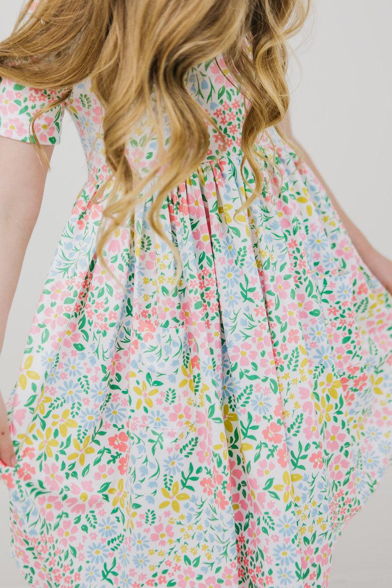 Daffodils S/S Pocket Twirl Dress Main image