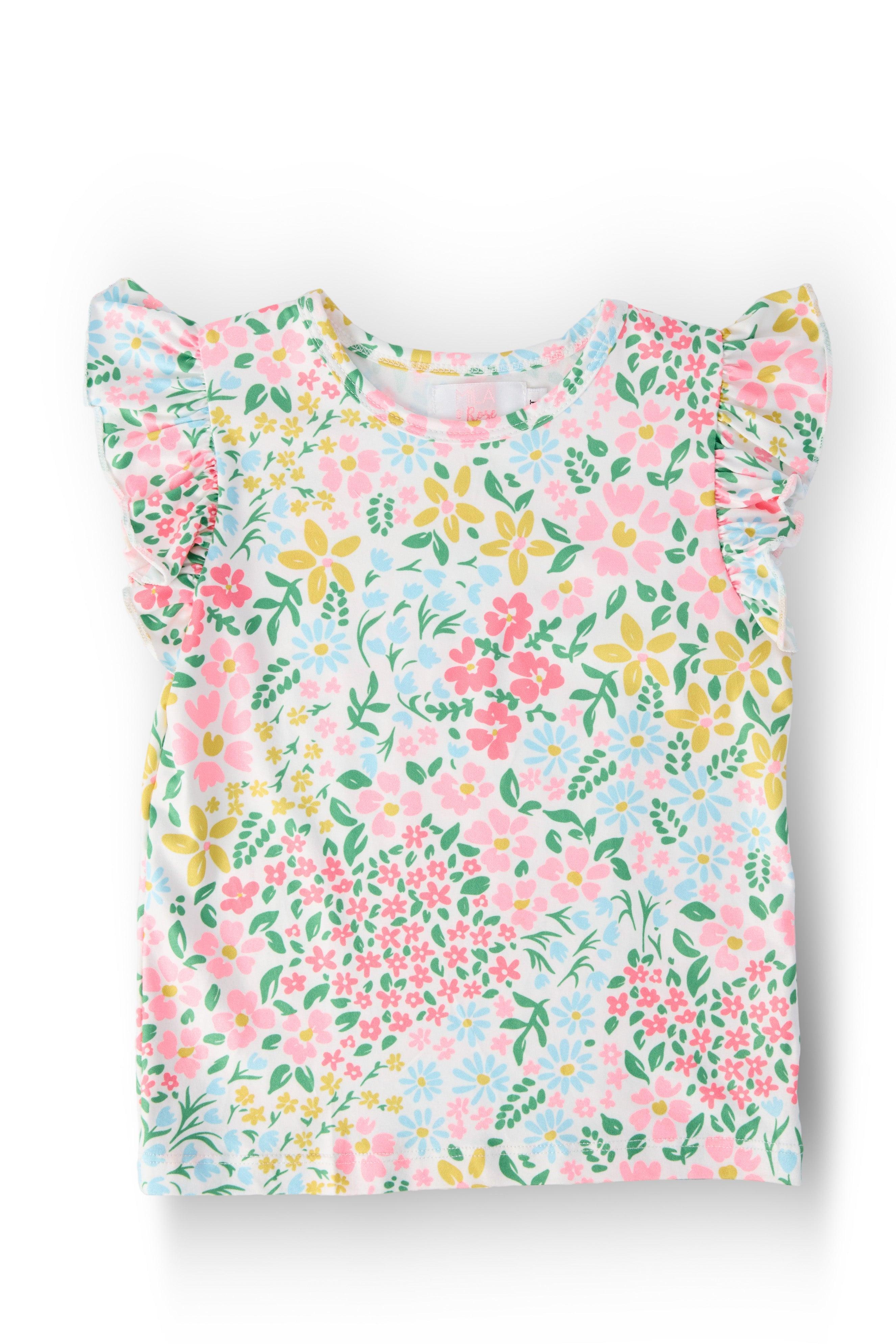 Daffodils S/S Ruffle Tee Main image