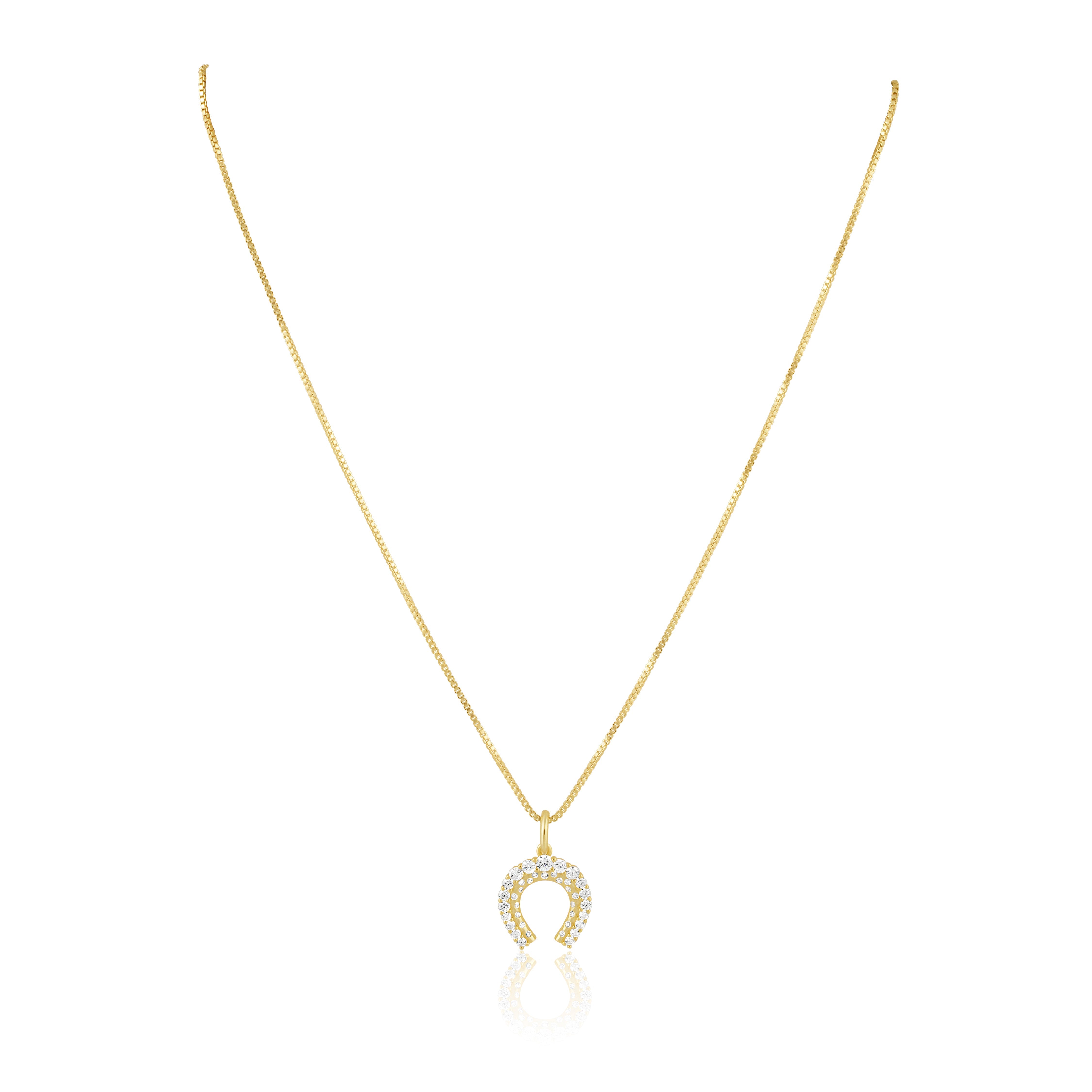 Dallas Horseshoe Necklace Main image