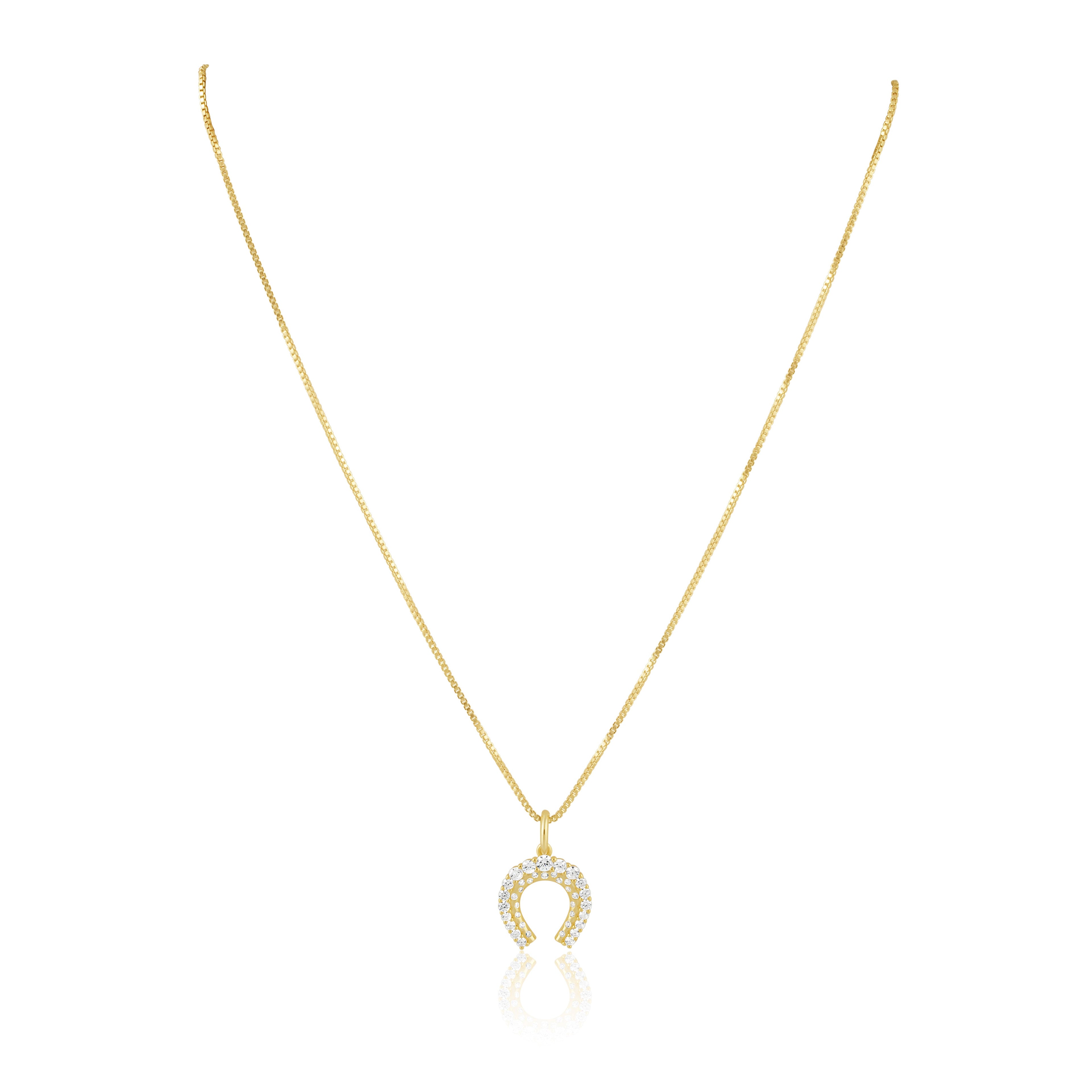 Dallas Horseshoe Necklace