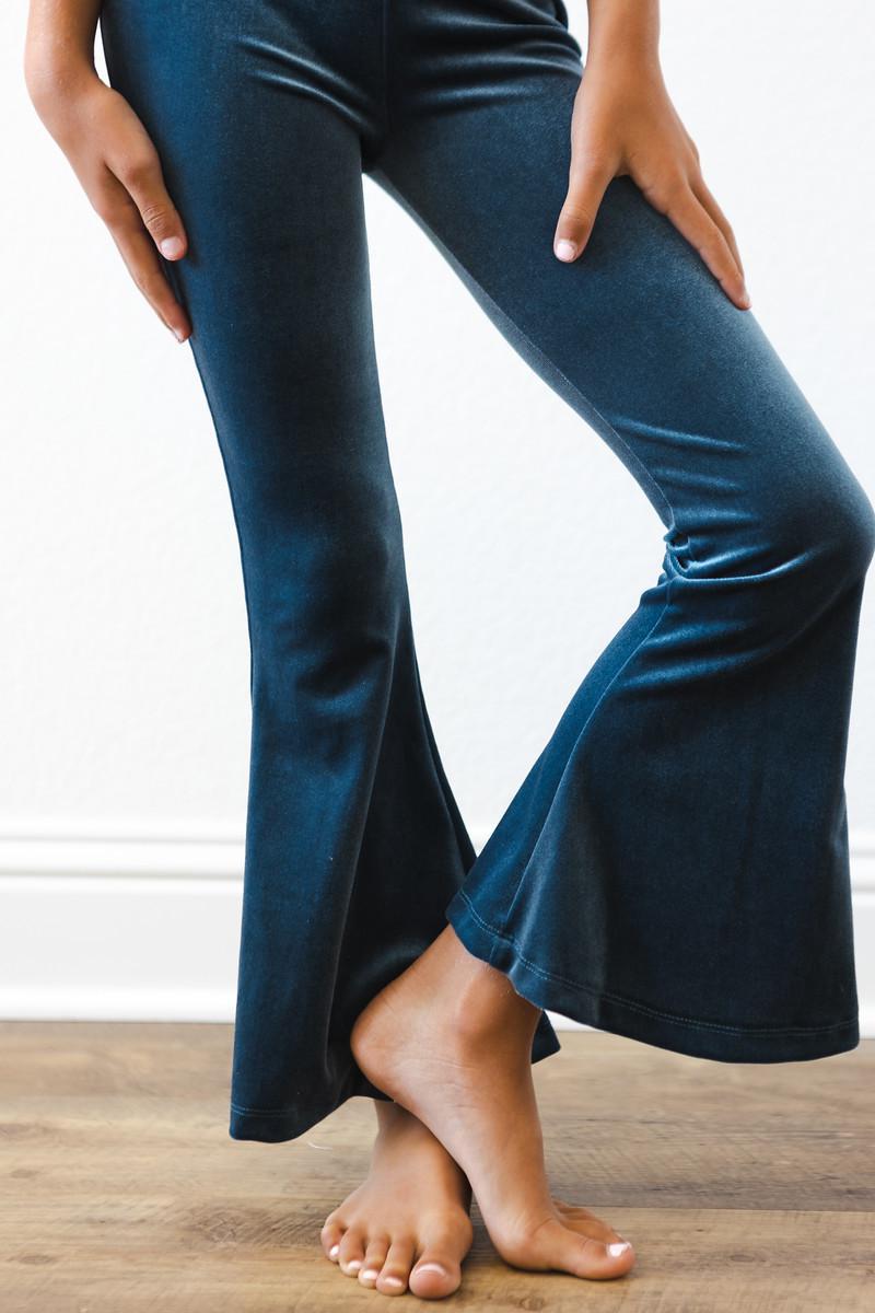 Denim Blue Velvet Bells Main image