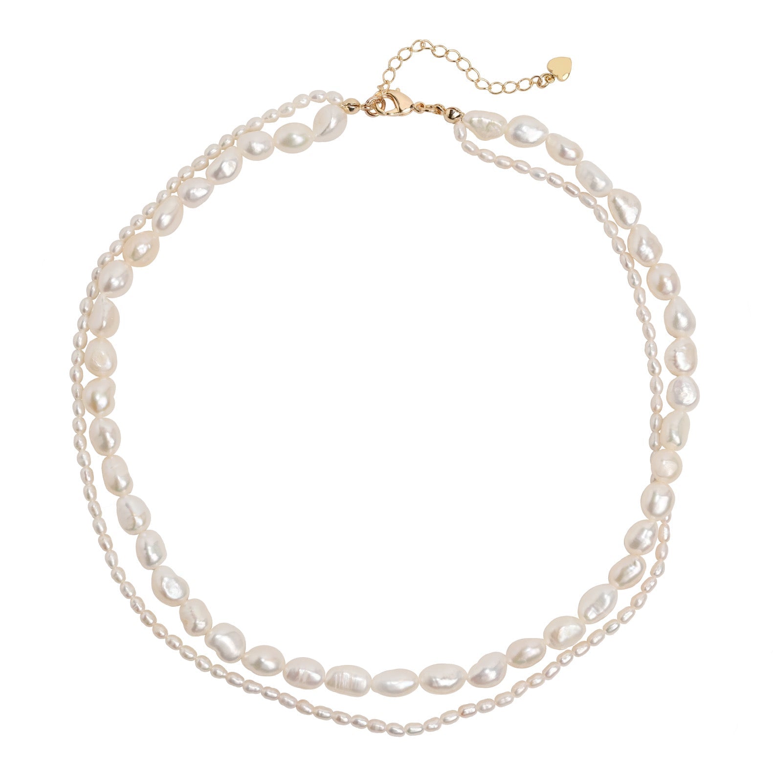 Double Pearl Necklace Main image