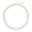 Double Pearl Necklace