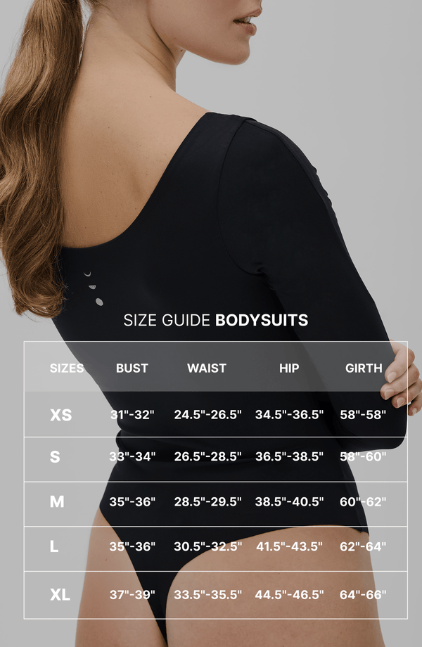 Iconic Compression Long Sleeve Bodysuit - Thong