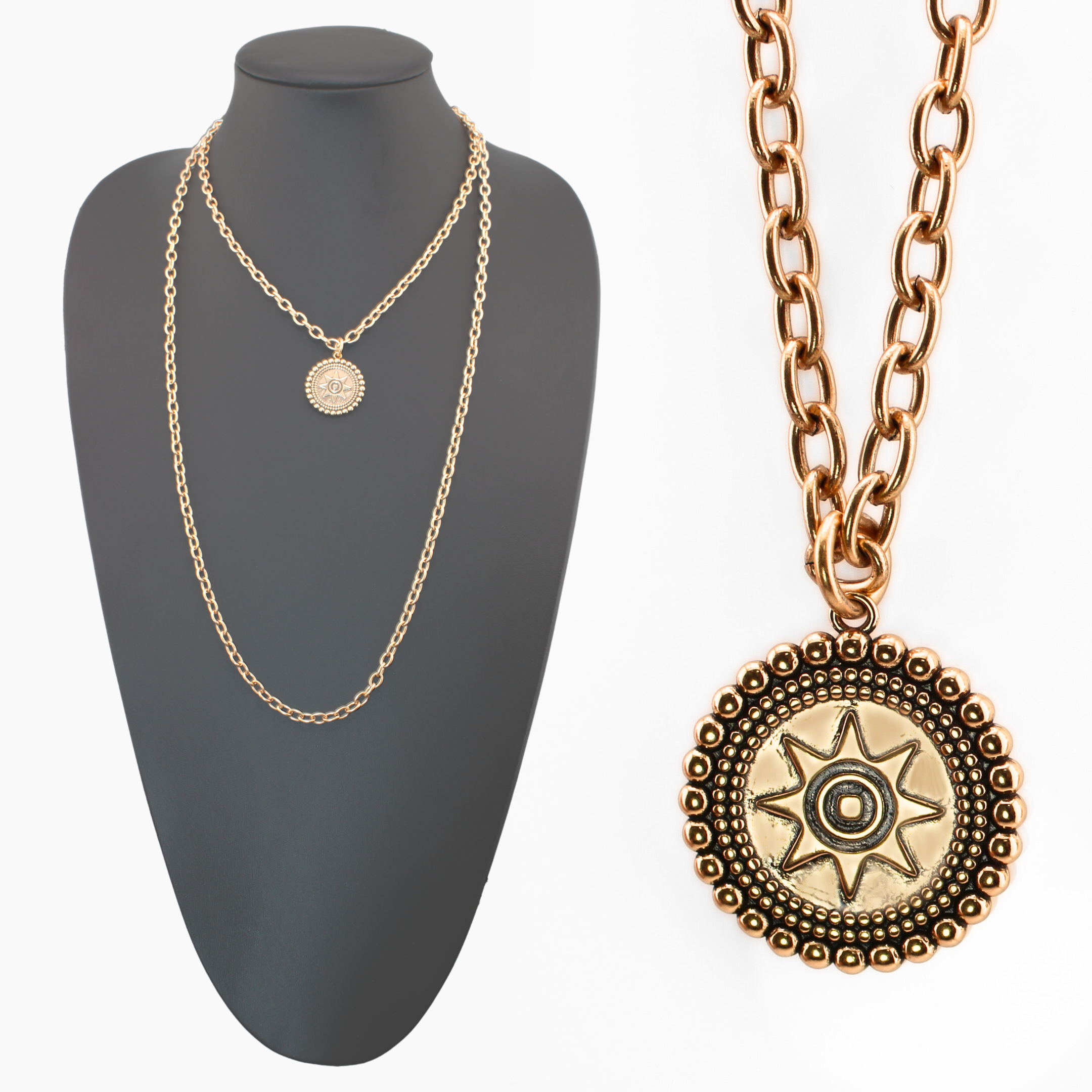 I Am Worthy Sun Essential Necklace Secondary image