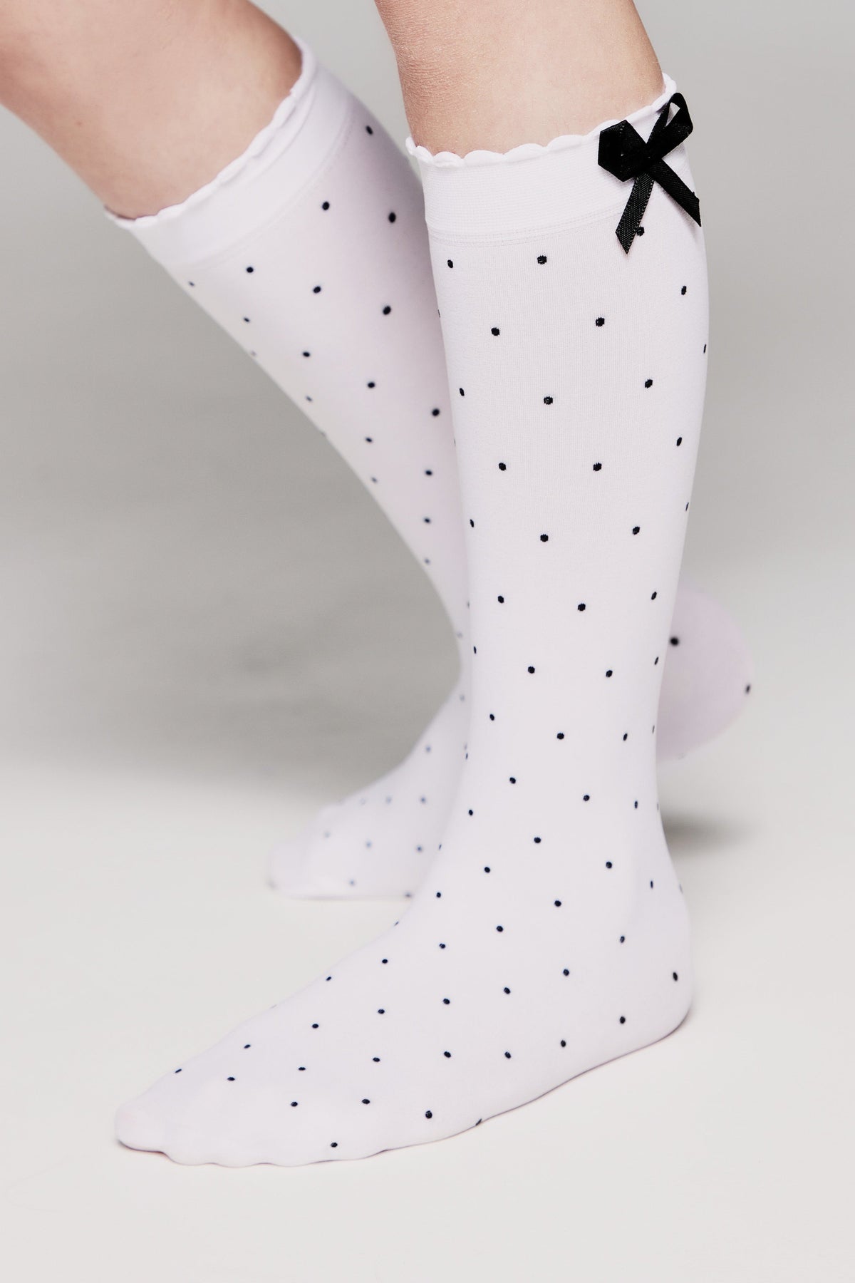 Conte Knee-Highs for girls Evie 50 Den - Decorative Bow Main image