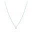Elsa Mini Heart Necklace Turquoise