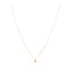 Elsa Mini Heart Necklace White