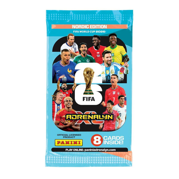 Panini FIFA World Cup 2026 Adrenalyn XL Official Trading Cards – 50 Pack Display Box