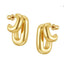 Hugo Double Hoop Earring