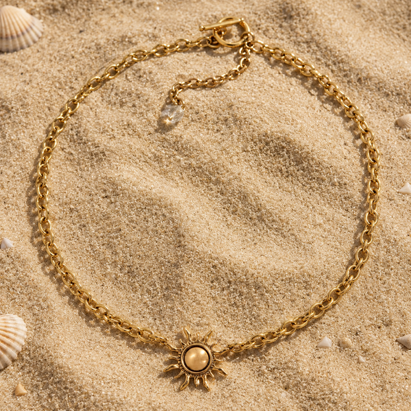 Grateful Sun Choker Necklace