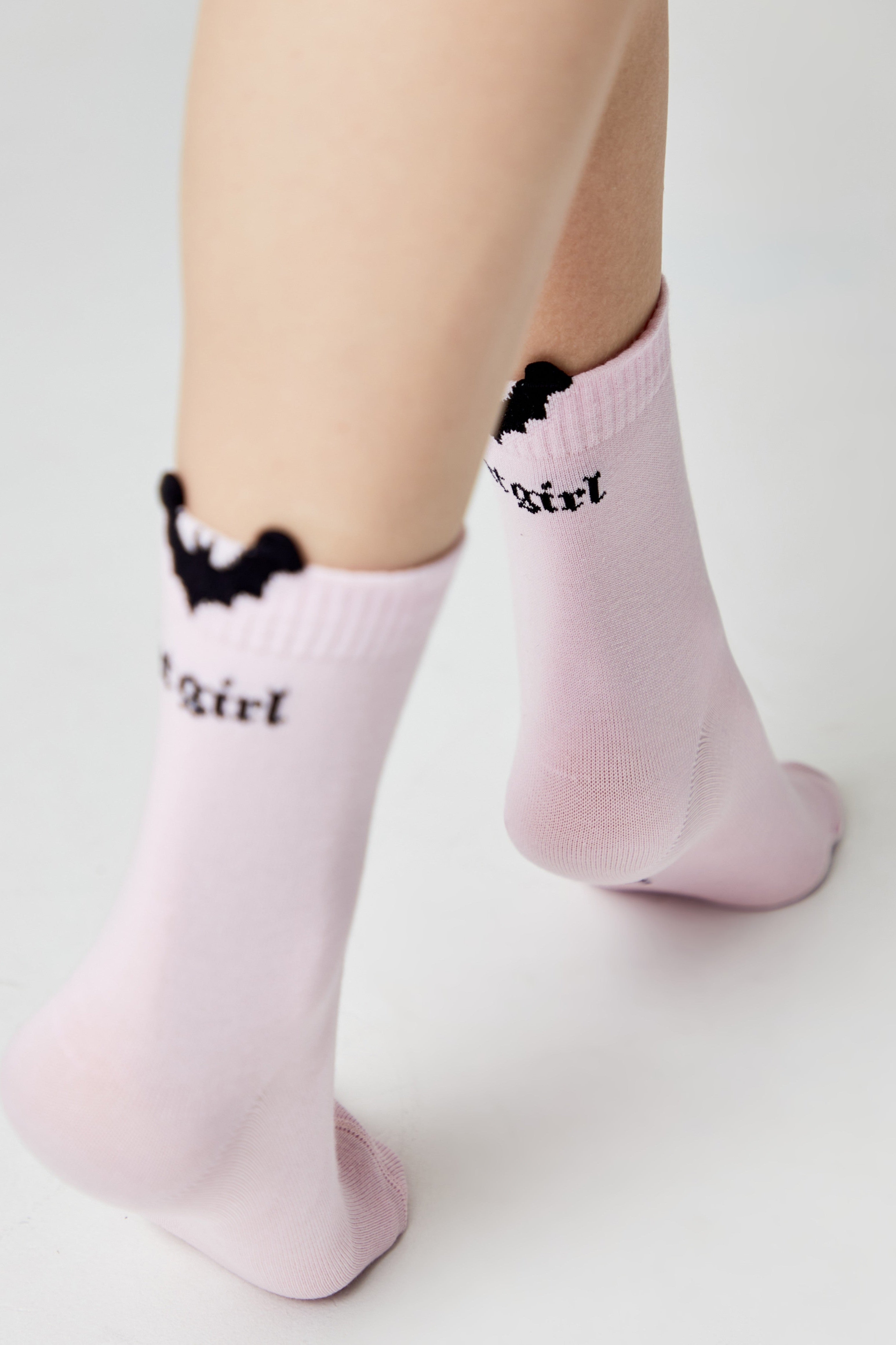 Cotton Socks Conte Classic 245 - Picot "Batgirl" Secondary image