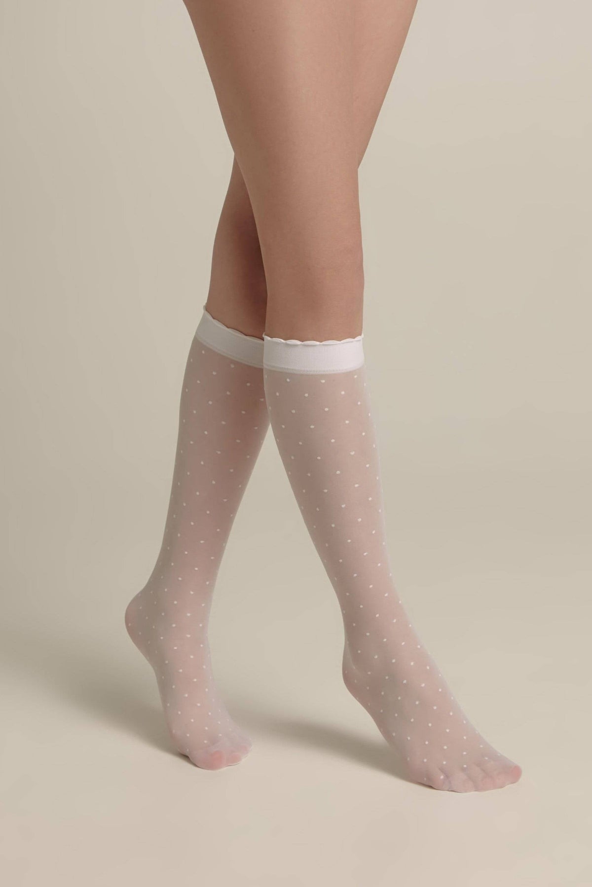Conte Knee-Highs for girls Dots 20 Den Main image