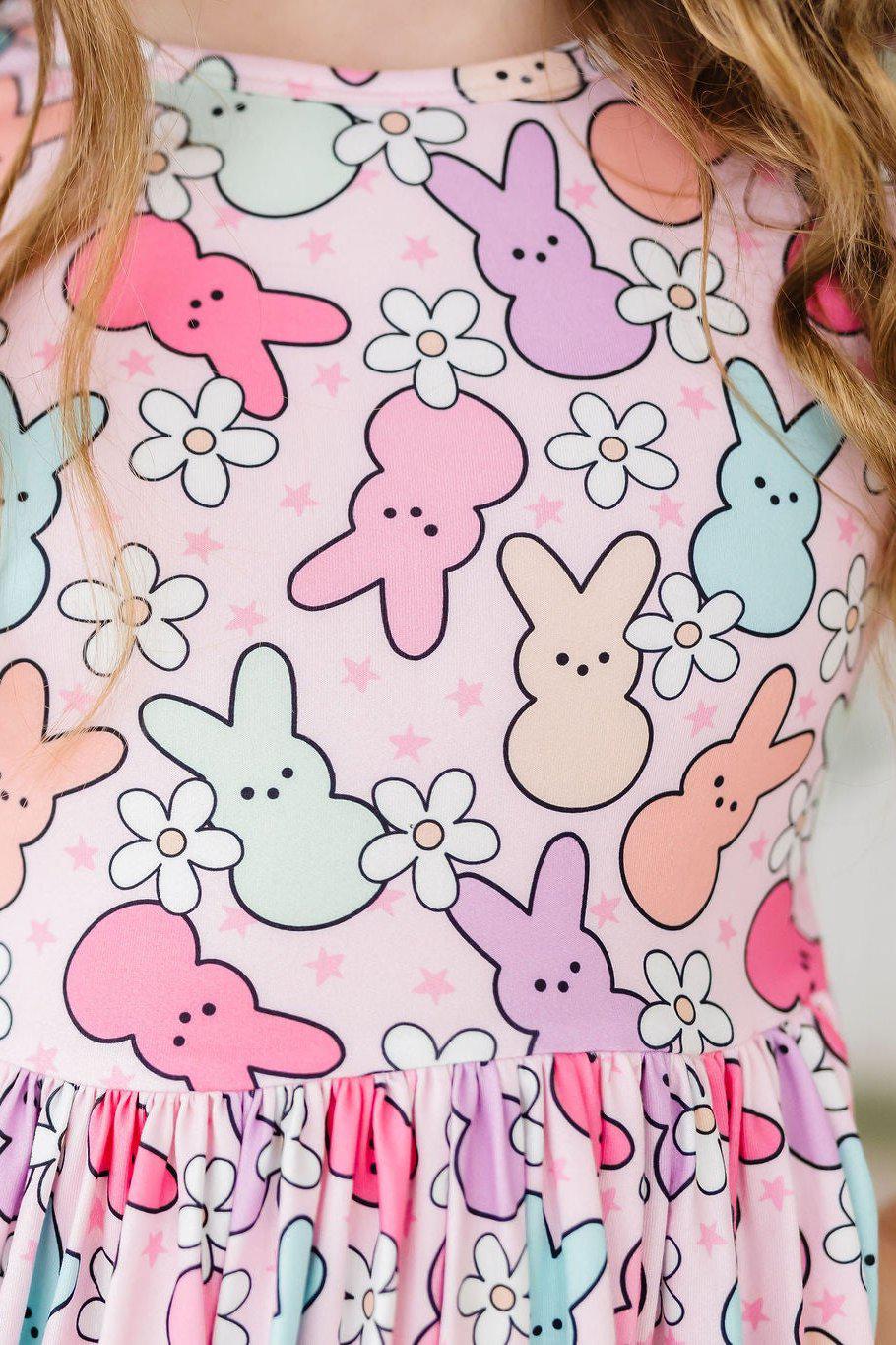 Hangin with my Peeps 3/4 Sleeve Pocket Twirl Dress Main image
