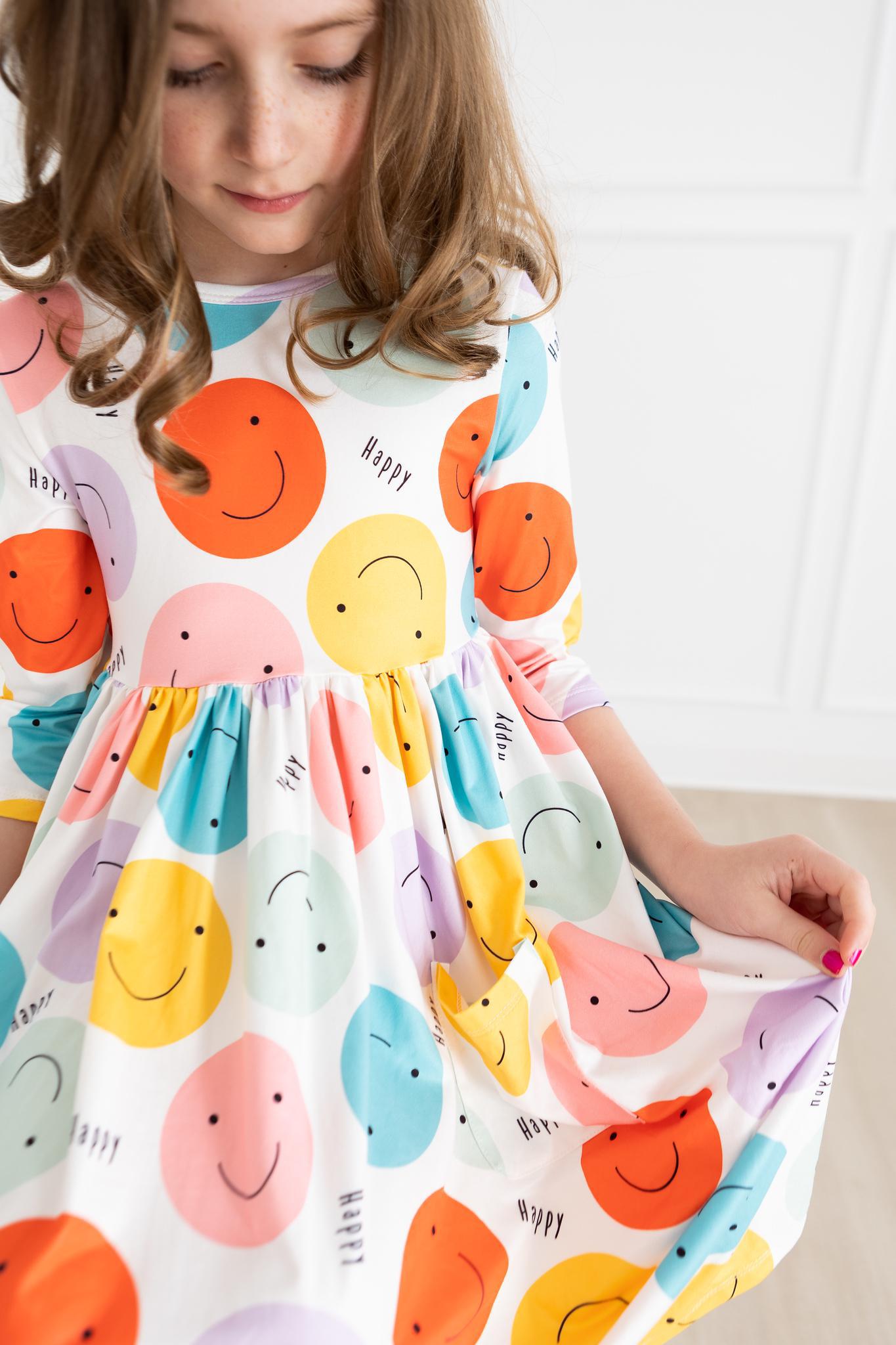 Happy Days 3/4 Pocket Twirl Dress Main image