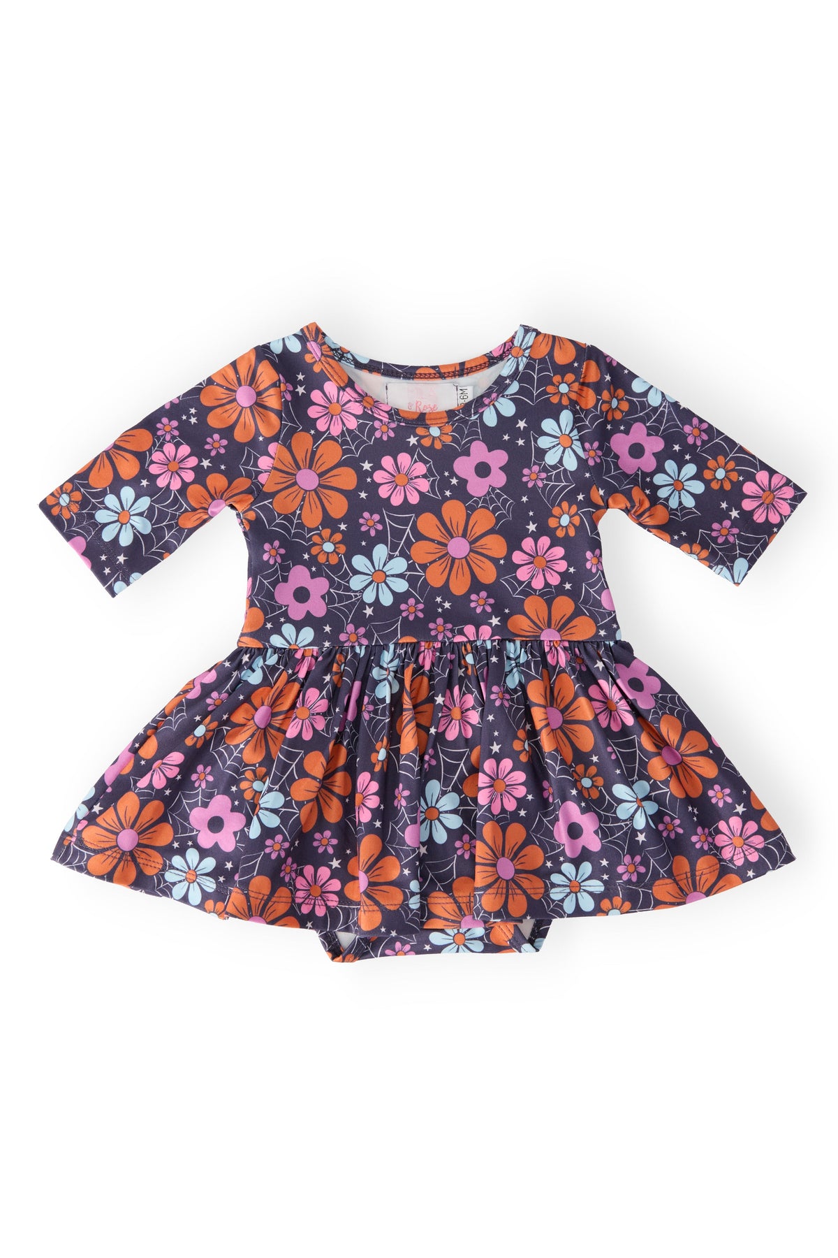 Haunted Garden 3/4 Sleeve Twirl Bodysuit Main image