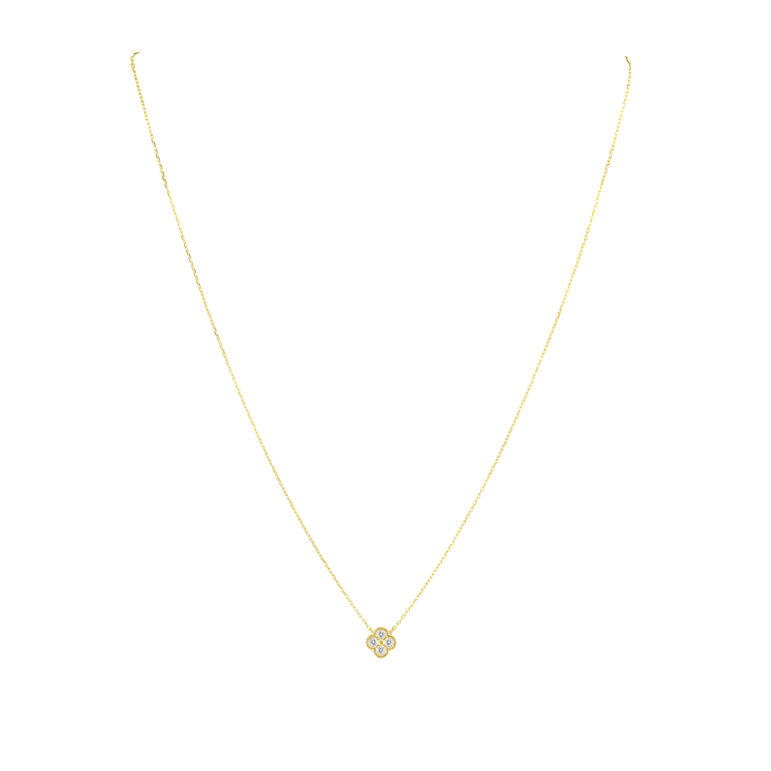 Mini Gracie CZ Pendant Necklace Main image