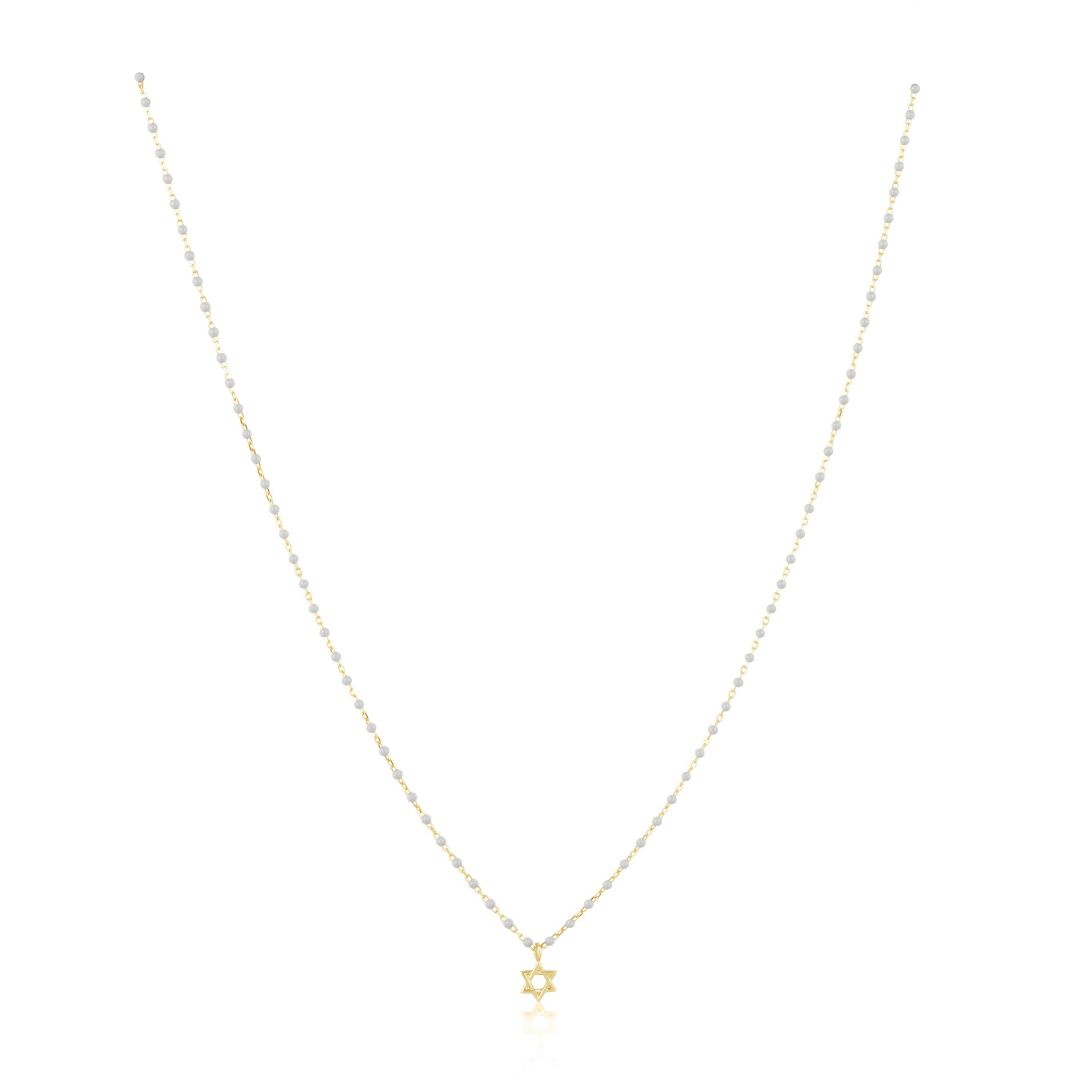 Elsa Mini Star of David White Main image