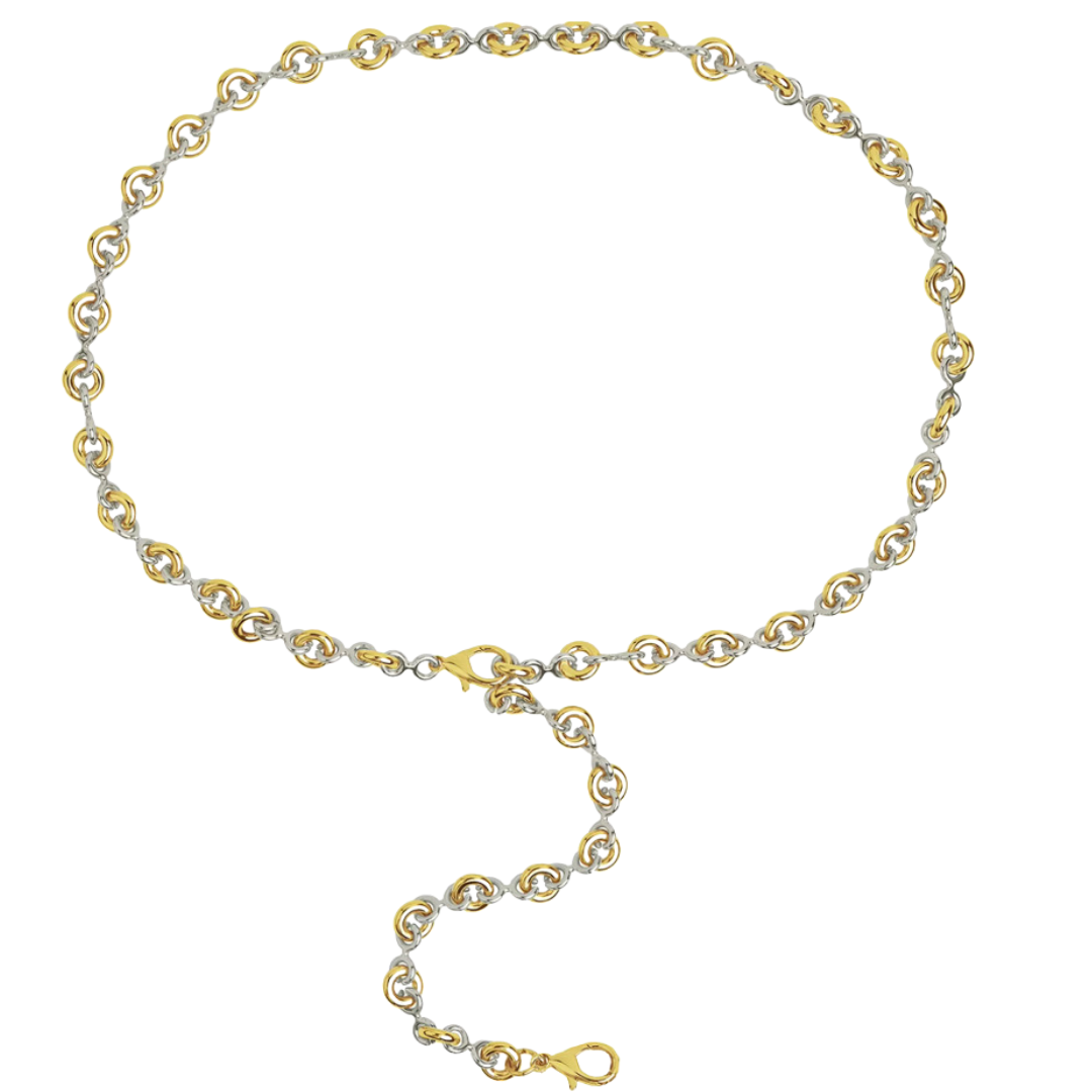 Odessa Chain Belt Two Tone - Double Clasp Main image