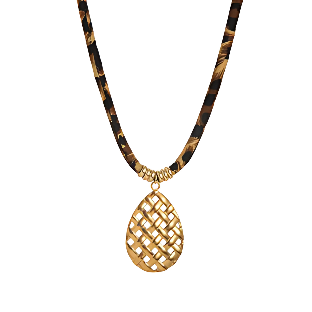 Pineapple Cord Necklace Main image
